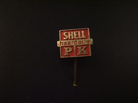 Shell haardolie PK ( reclame, Shell, oliemaatschappij, brandstof, olie)